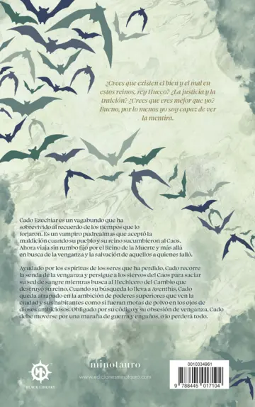 Contraportada El rey Hueco