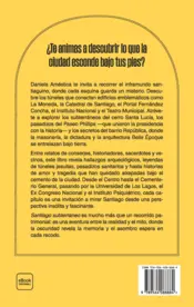 Miniatura contraportada Santiago subterráneo
