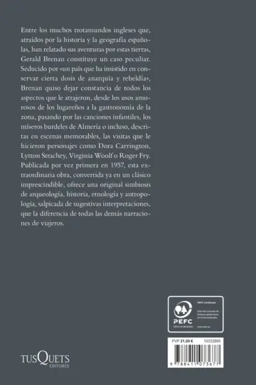 Contraportada Al sur de Granada