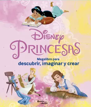 Portada Princesas. Megalibro para descubrir, imaginar y crear