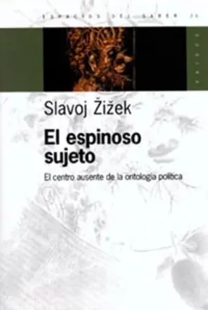 Portada El espinoso sujeto