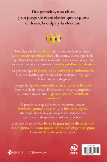 Contraportada Ya no existen príncipes azules