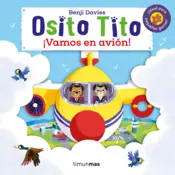 Portada Osito Tito. ¡Vamos en avión!