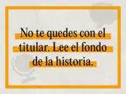 Miniatura Lee más allá del titular