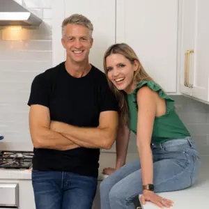 Retrato de Penn y Kim Holderness