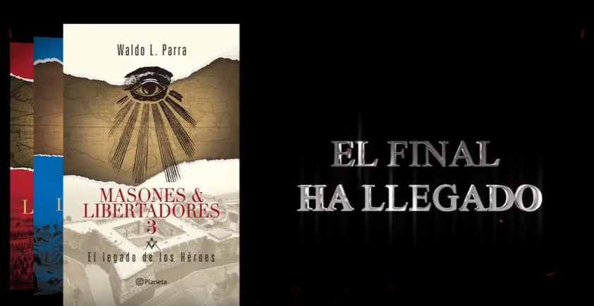 Booktrailer: Masones & Libertadores III - Waldo Parra (CH)
